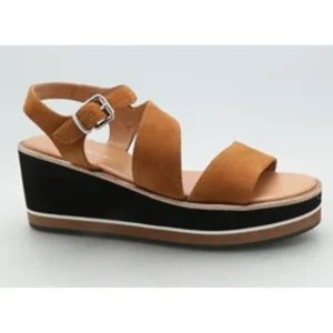 Adige nu pieds sandales felin 222 curry