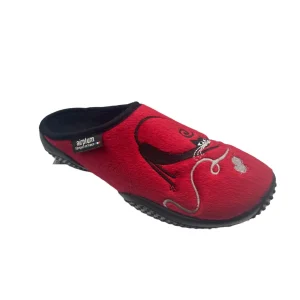 Airplum chaussons boogy rouge