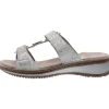 Ara nu pieds sandales 29003 blanc argent