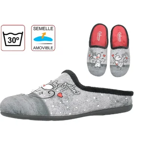 Cabrera chaussons ca 3012 genial gris