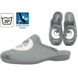Cabrera chaussons ca 4341 mont blanc gris