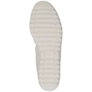 Caprice ballerines 22103 blanc argent