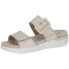 Caprice mules 27203 creme
