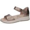 Caprice nu pieds sandales 28710 42 or