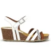 Dorking nu pieds sandales d8551 blanc