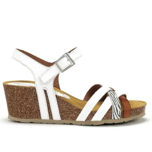 Dorking nu pieds sandales d8551 blanc