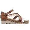 Dorking nu pieds sandales d8542 marron