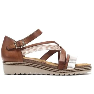 Dorking nu pieds sandales d8542 marron
