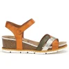 Dorking nu pieds sandales d9320 cognac