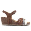 Dorking nu pieds sandales d8551 marron