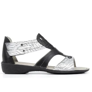 Dorking nu pieds sandales d6769 noir