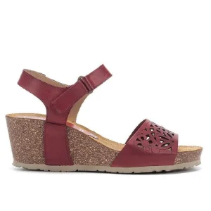 Dorking nu pieds sandales d8550 rouge