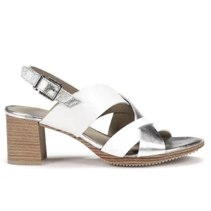 Dorking nu pieds sandales d8779 blanc
