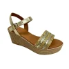 Eva  frutos nu pieds sandales 3584 or
