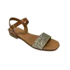 Eva frutos nu pieds sandales 3090 or