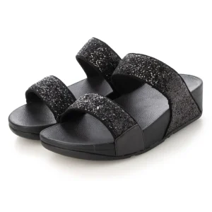 Fitflop nu pieds sandales lulu noir argent