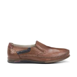 Fluchos mocassins derbies 8565 marron