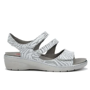 Fluchos nu pieds sandales f0550 blanc