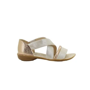 Fugitive nu pieds sandales akto rose