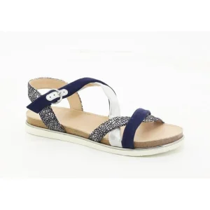 Fugitive nu pieds sandales mastar marine