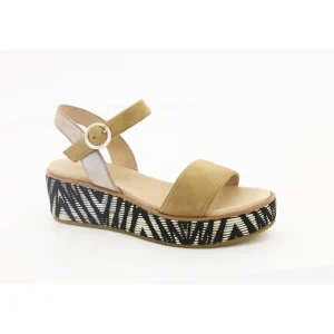 Fugitive nu pieds sandales celtic beige