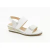 Fugitive nu pieds sandales bemol argent