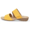 Gabor nu pieds sandales 64553 jaune