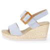 Gabor nu pieds sandales 65795 bleu