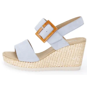 Gabor nu pieds sandales 65795 bleu