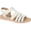 Geo reino nu pieds sandales xiabe blanc