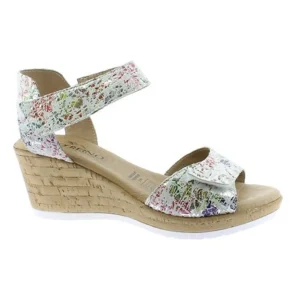 Geo reino nu pieds sandales juagon multicouleurs