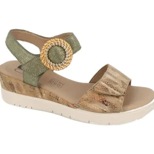 Geo reino nu pieds sandales kepar kaki