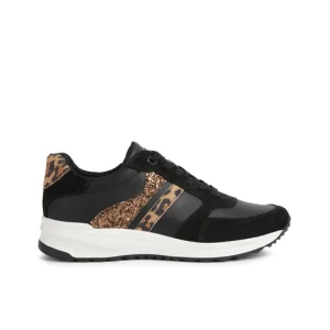 Geox baskets d2525a noir multicouleurs
