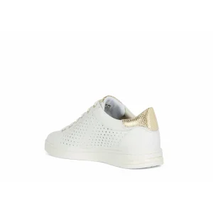 Geox baskets d151bb blanc or