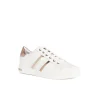 Geox baskets d351bb blanc rose