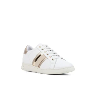 Geox baskets d361be blanc or