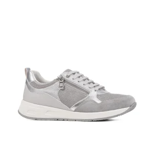 Geox baskets d35nqa argent