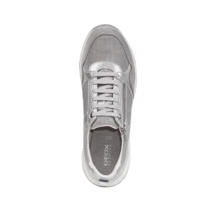 Geox baskets d35nqa argent