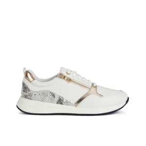 Geox baskets d35nqa blanc or