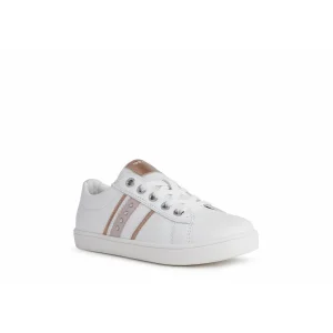 Geox baskets et sneakers j16euf blanc rose