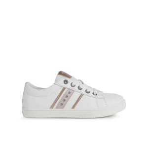 Geox baskets et sneakers j16euf blanc rose