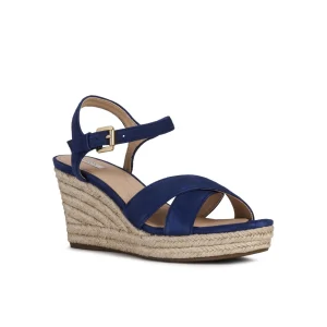 Geox nu pieds sandales d92n7a marine