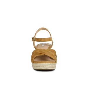 Geox nu pieds sandales d92n7a curry