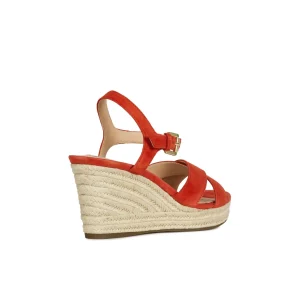 Geox nu pieds sandales d92n7a rouge