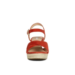 Geox nu pieds sandales d92n7a rouge