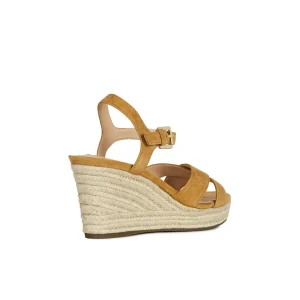 Geox nu pieds sandales d92n7a curry