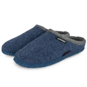 Giesswein chaussons dannheim bleu