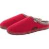 Giesswein chaussons dannheim rouge