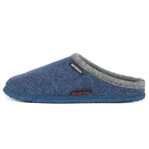 Giesswein chaussons dannheim bleu