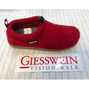 Giesswein chaussons vent rouge